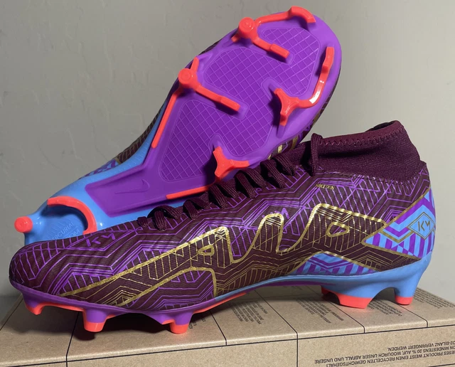 NIKE ZOOM MERCURIAL SuperFly 9 Academy FG Mbappe Soccer Cleat Men 8.5