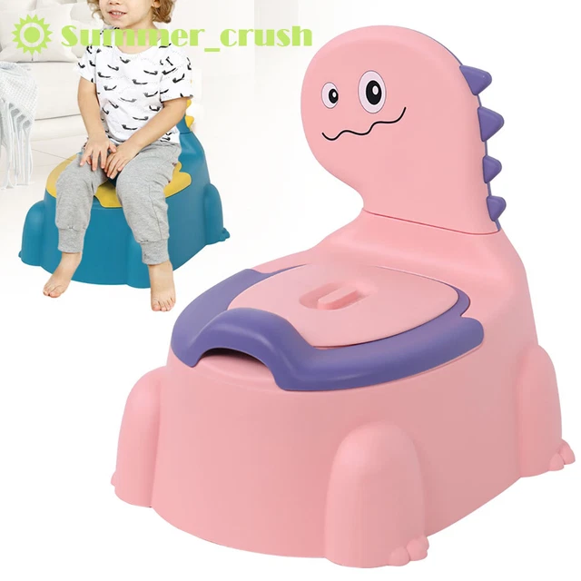 BABY POTTY TOILET Training Seat Potty Boys Urinals Cartoon Dinosaur