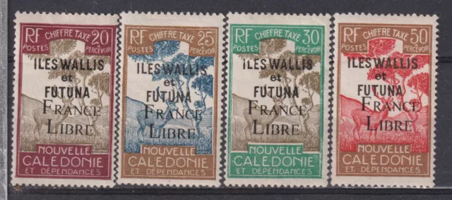 Colonies Francaises.wallis Et Futuna Tx 29/32...Neuf *