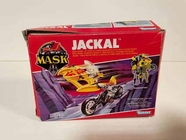 M.A.S.K. Kenner MASK Jackal mit Originalkarton  (OB)