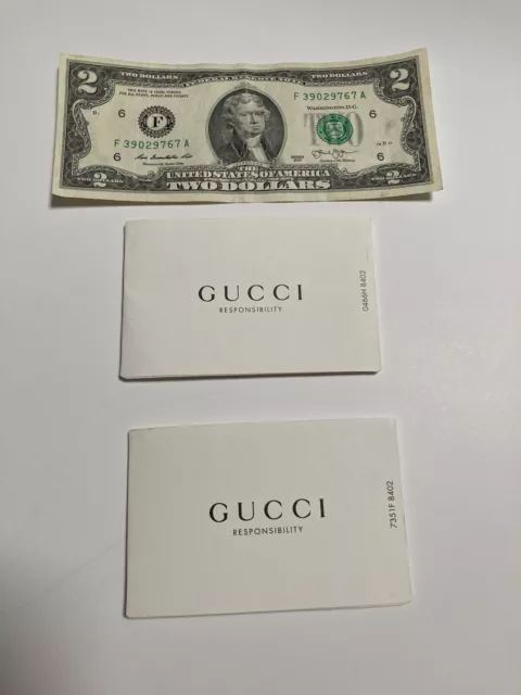 2 Gucci brochure booklet the Cure of product-all languages - for collectors DEAL