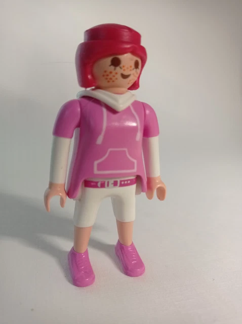 Figurine Playmobil Femme Agent Scolaire - Réf. 3338 Moderne (4328), Occasion Complète