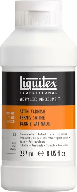 Liquitex Acrylic Professional Varnish, Satin, 237 ml