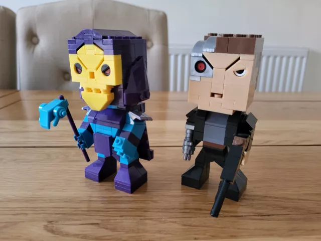 Kubros Skeletor and Terminator Bundle Used But In Great Condition