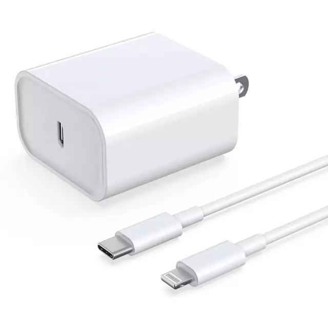 [Apple Mfi Certified] Iphone Fast Charger, 20W USB C Power Delivery Wall Charger 2