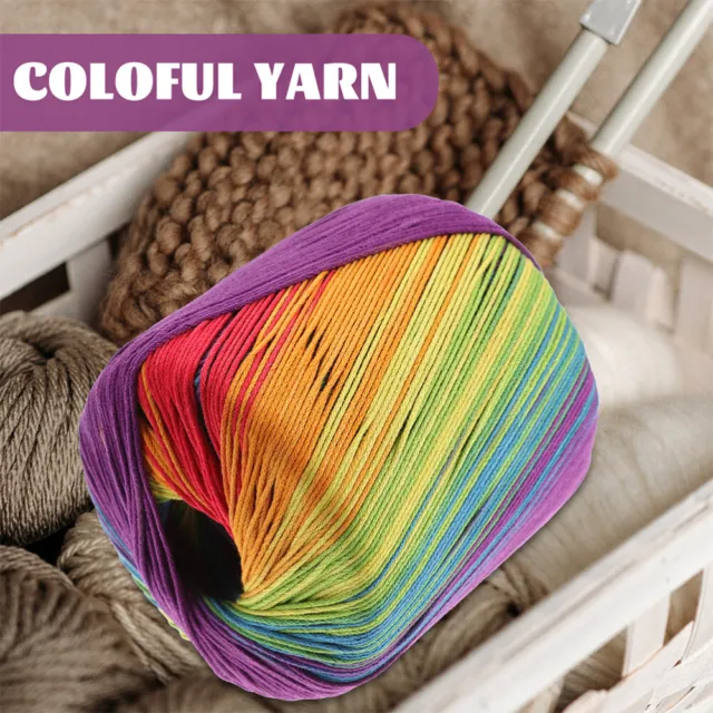 Bobine de gouttes d 39 eau 55 couleurs fil fin or argent avec laine  bricolage pour tricot de laine pull écharpe chapeau 50g 50 50