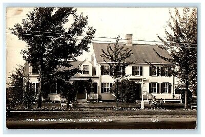 c1910's The Philson Tourist House Hampton New Hampshire NH RPPC Photo Postcard