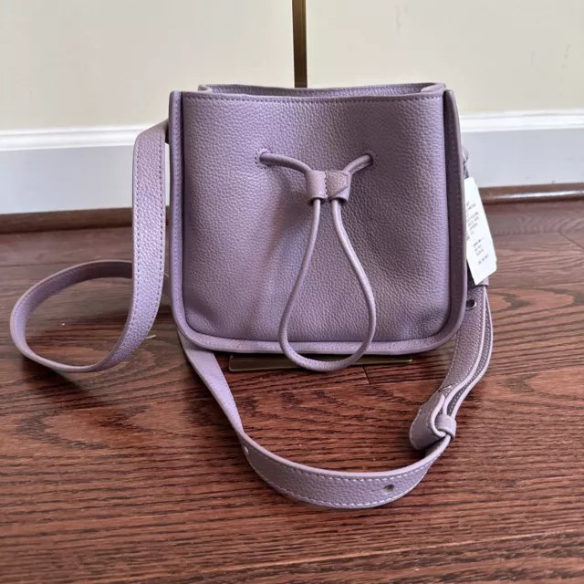 3.1 Phillip Lim Soleil Mini Drawstring Bucket Bag (Lavender/Purple)
