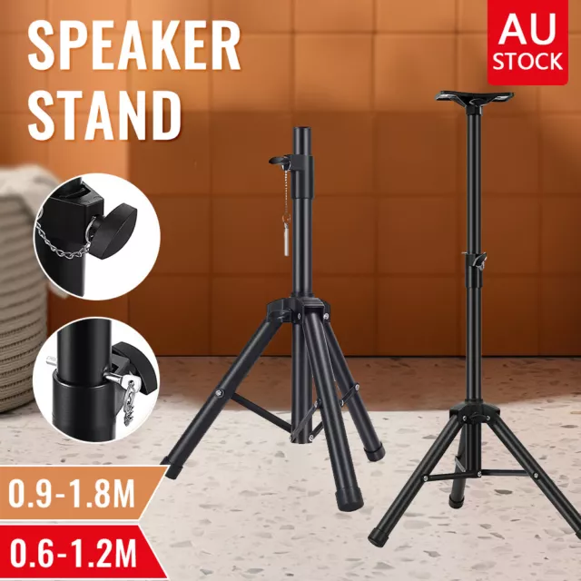 Speaker Stands Heavy Duty Tripod Adjustable Portable Carry Home Studio stand AU