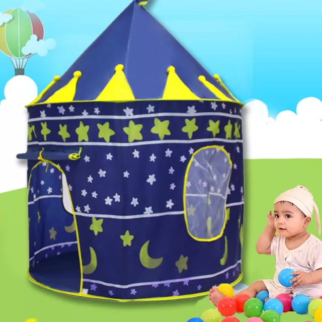 Foldable Play House Waterproof Princess Castle Game Playing House for Boys Girls