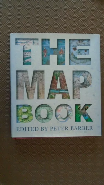 The Map Book  Peter Barber Ut. Pristine.  Dust jacket unclipped, lavish productn