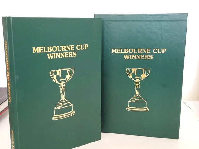 MELBOURNE CUP WINNERS by Brian De Lore Numbered in Slipcase (up until
