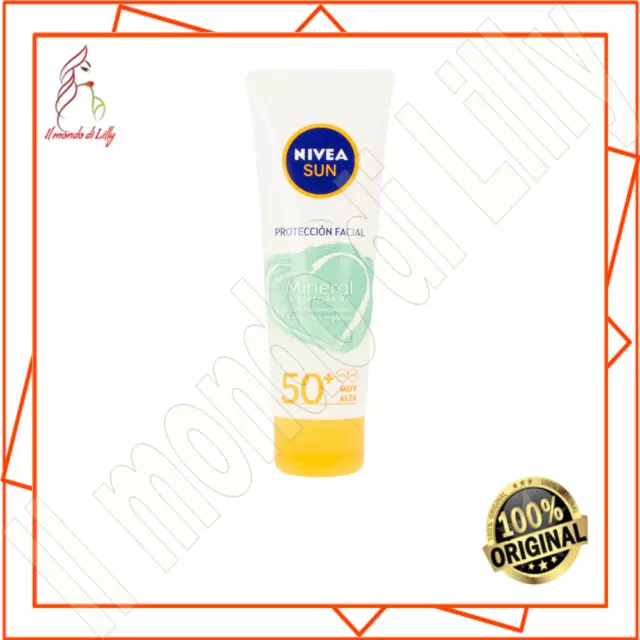 NIVEA-SUN FACIAL MINERAL protecci�n UV SPF50+ 50 ml