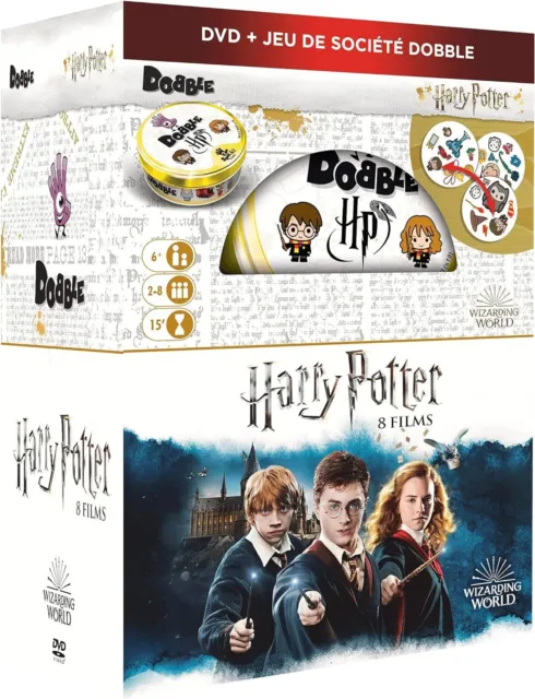 Dobble Harry Potter Cartes Jeu Société Observation Enfant Adulte Asmodee  Cadeau