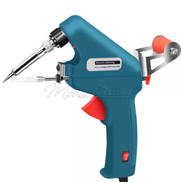 Electric Auto Soldering Iron Gun Kit Handheld Wire Welding Tool 60W 480℃ US/EU