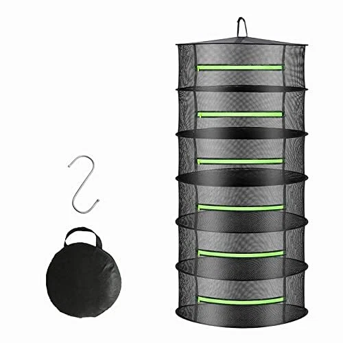 Herb Drying Rack6 Layers Herb Drying Rack HangingMesh Drying Rack for PlantsB...