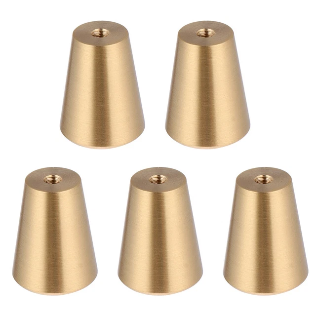 5 Pcs Cabinet Handle Closet Door Knobs Drawer Copper Handles Furniture