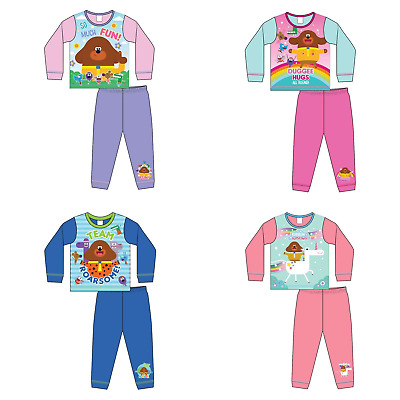 Hey Duggee Boys Girls Pyjama Set Kids Nightwear Pjs Age 18 Month To 5 Years