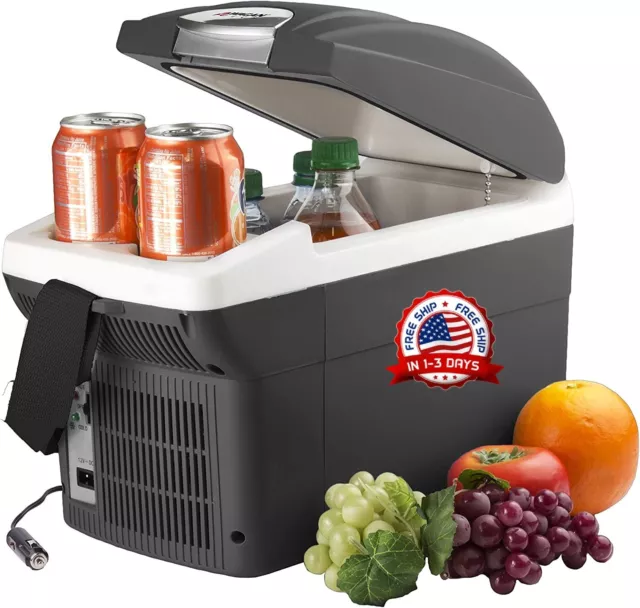 Cooler nevera para auto carro 12v mini refrigerador 6 L Y Calentadorde comida