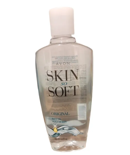 Aceite de baño original SSS Skin So Soft 16,9fl. oz hidratantes Avon nuevas selladas