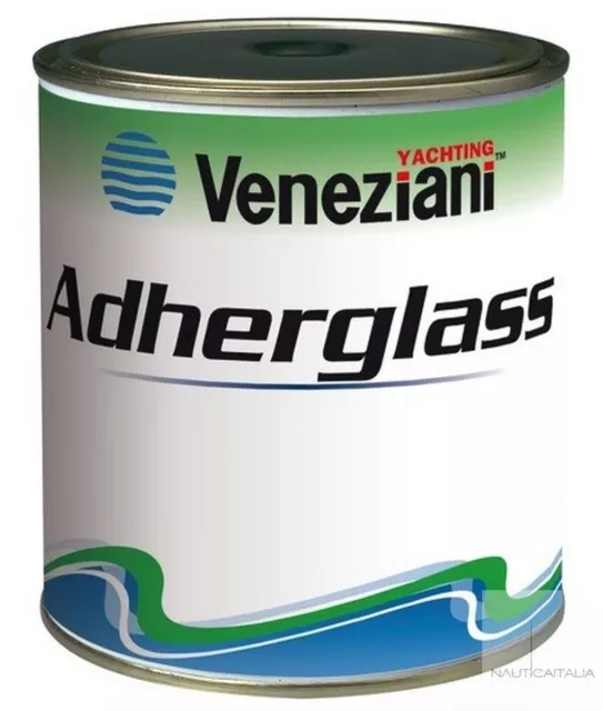 VENEZIANI ADHERGLASS PRIMER  ml 750.  - FONDO MONOCOMPONENTE PER ANTIVEGETATIVA