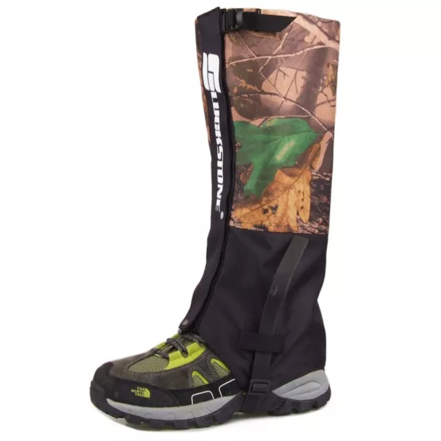 Camouflage Wasserdichte Schuhe Beinabdeckungsschutz für Camping Schneegamaschen