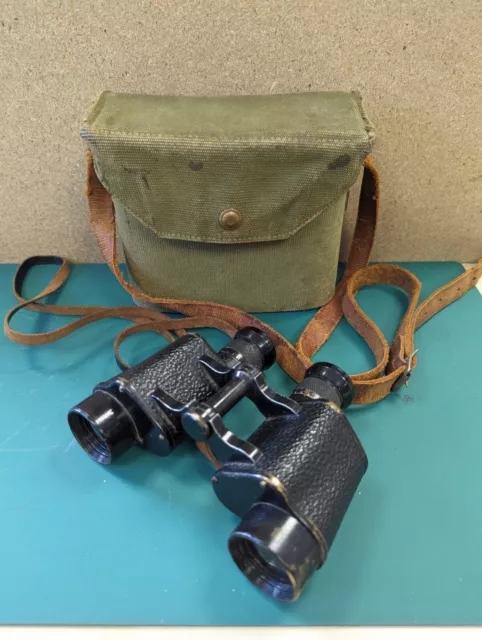 Original Ww2 Raf Binoculars Air Ministry Prismatic No 2 Wwii Equipment