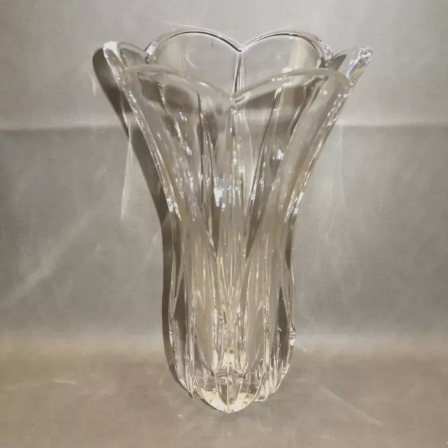 Lenox Crystal 11" ISLAND BREEZE Collection Glass Vase - Discontinued!