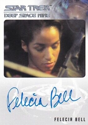 Women of Star Trek Arts & Images DS9 Autograph Felecia Bell Archive Bx Exclusive