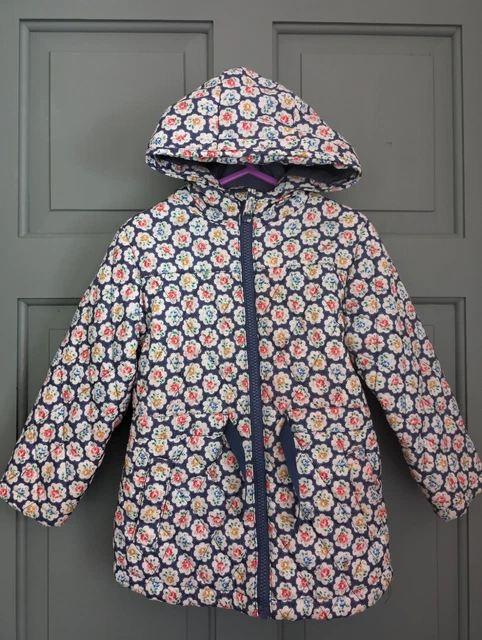 GIRLS CATH KIDSTON Coat Age 5 6 Years Quilted Padded Hooded Lined Pockets Zipped 12.50 PicClick UK