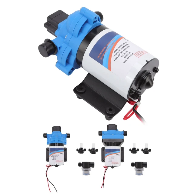 G1/2 External Thread RV Water Pump 12V Spray Self Priming Water Pump New