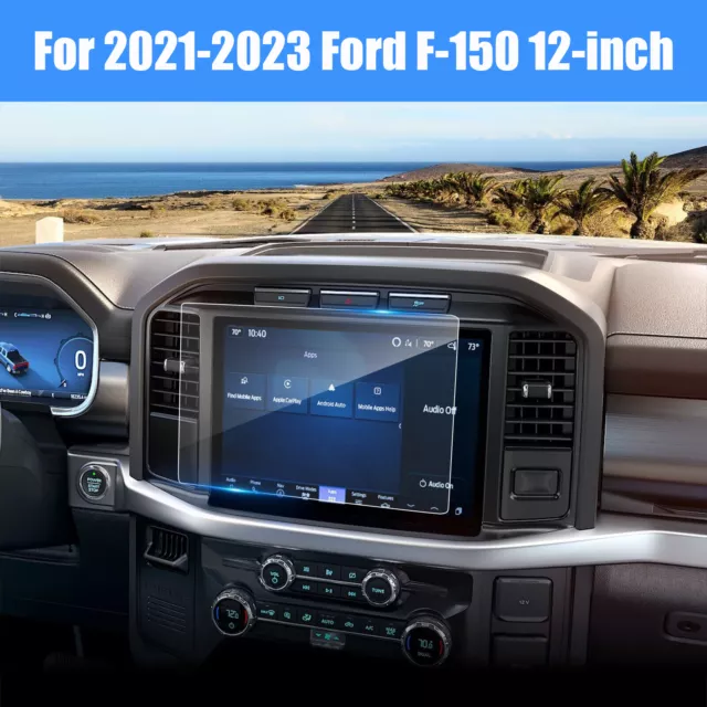 Car Touch Screen Protector Tempered Glass 12Inch For 2021-2023 Ford F-150 M7