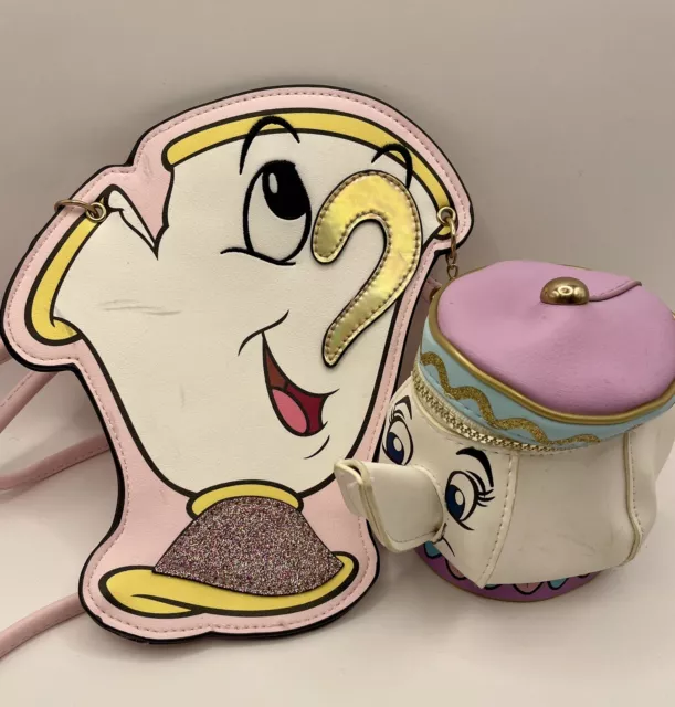 Mrs potts Purse and chip Bag Backpack Beauty And The Beast