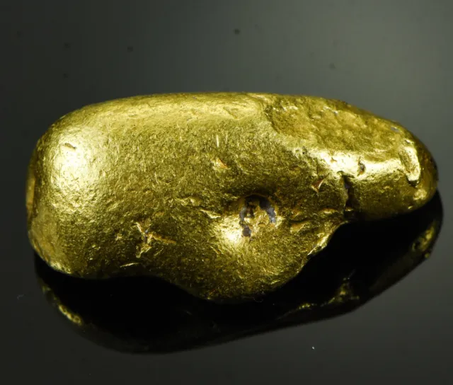 #544 Large Alaskan BC Gold Nugget 27.59 Grams Genuine