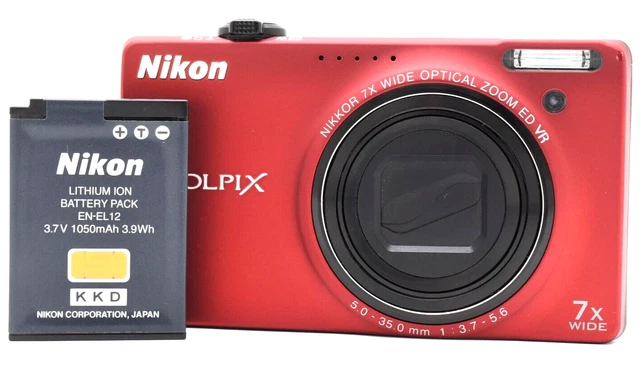 Nikon COOLPIX S6000 レッド Amazon | Nikon デジタルカメラ COOLPIX (クールピクス) S6000