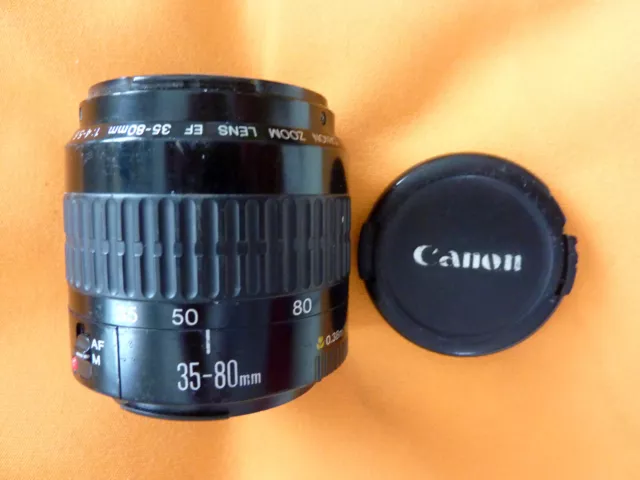 Objectif ZOOM Standard -  CANON LENS EF 35-80mm - 1:4-5,6  - Version II