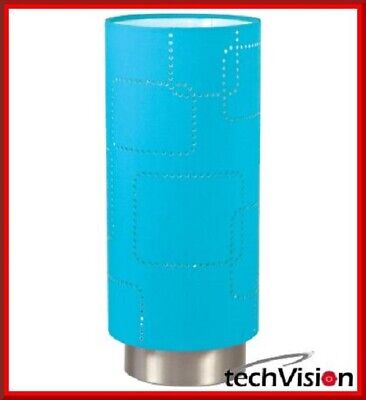 Ranex Kira Tactile Lampe de Table Nacht-Tisch Lampe Variateur E14 32cm Bleu