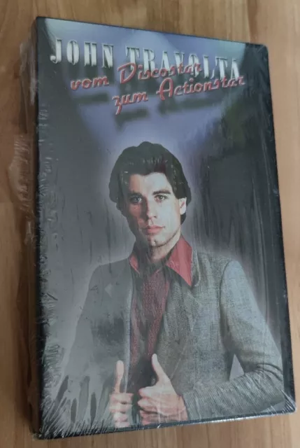 VHS NEU OVP Sealed John Travolta Vom Discostar zum Actionstar Jünger Video RAR