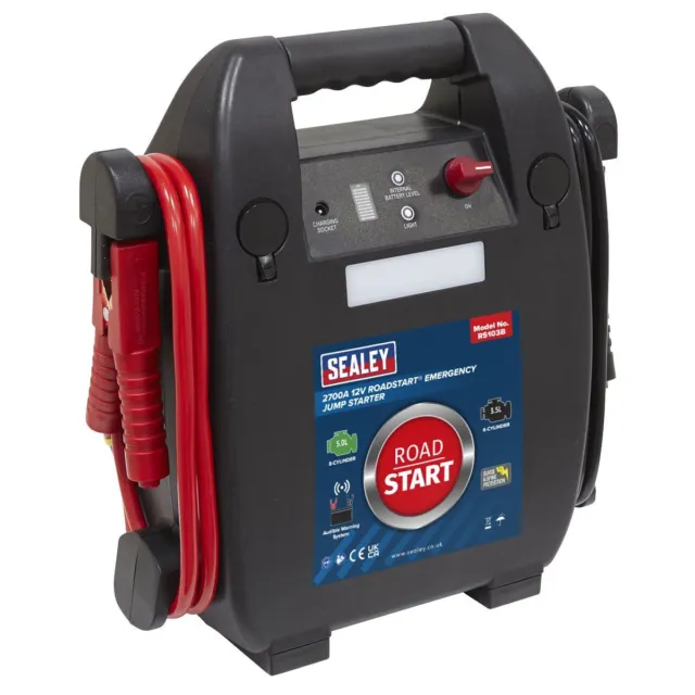 Sealey RS103B RoadStart® Notsprungstarter 12V 5L 8 Zylinder