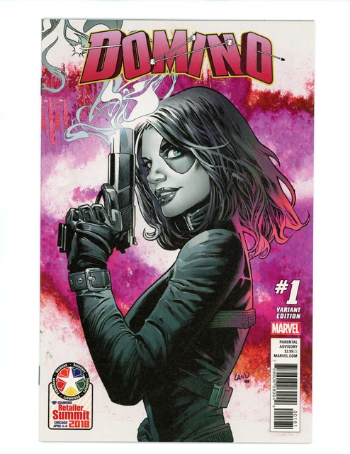 Domino #1 - Greg Land Diamond Retailer Summit 2018 Variant - 2018 Marvel