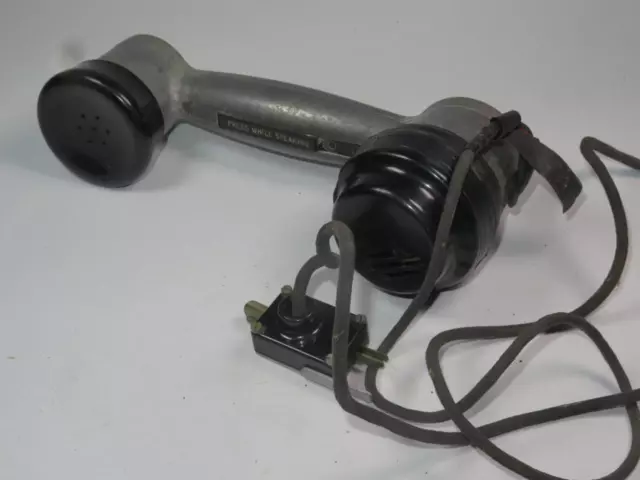 VINTAGE GPO Test Telephone 80 Mk 5 Handset Exchange/Linesman Butt Tester 1950s