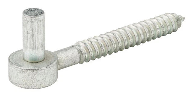 National Hardware Zinc-Plated Silver Steel 5 in. L Screw Hook 5 lb 1 pc