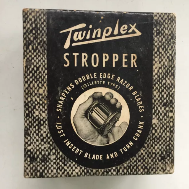 Vintage Twinplex Razor Blade Sharpener