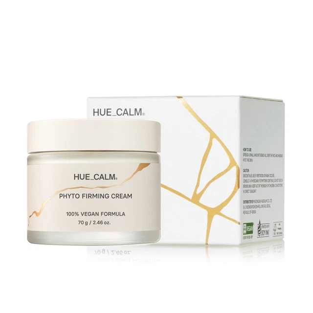 HUECALM Phyto Firming Cream 2.46oz / 70g Vegan K-Beauty