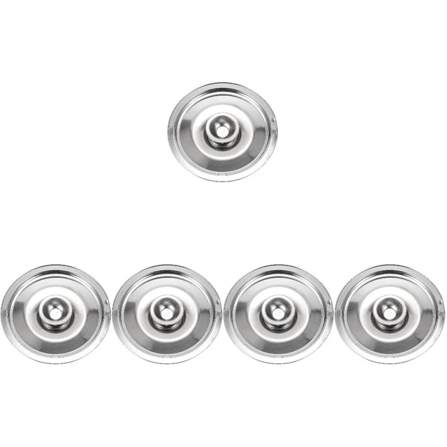 5 Pc stock pot lid Pétrole Culasse En Acier Inoxydable Couvercles De Boca