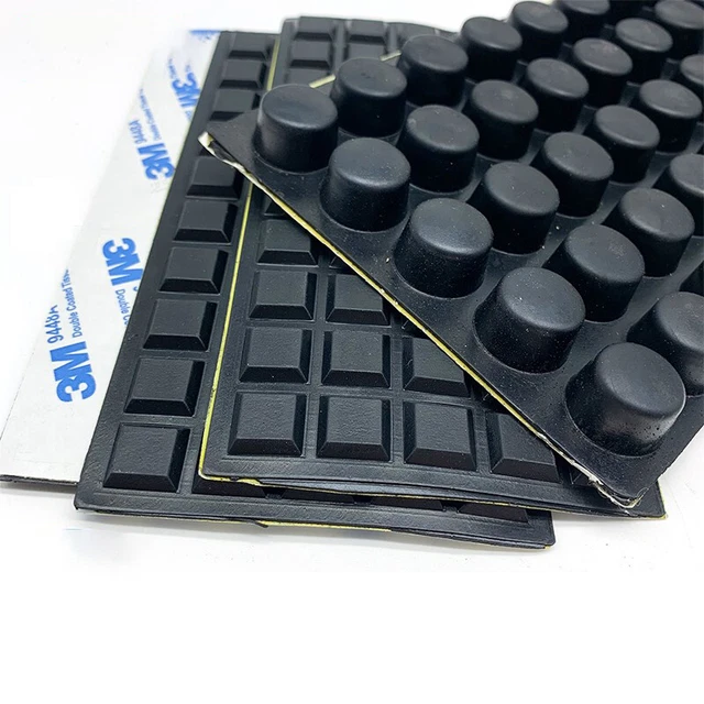 Nicear 4er Set Gummi-Füße Für 3D-Drucker – Stoßdämpfend, Rutschfest & Leise