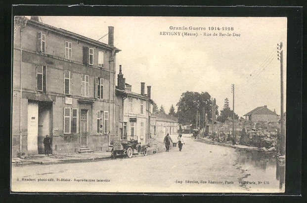 CPA Revigny, Rue de Bar-le-Duc