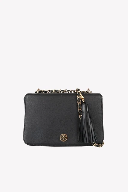 Tory Burch Sac en Bandoulière Femmes Noir Sac à Bandoulière Sac Étui Cuir
