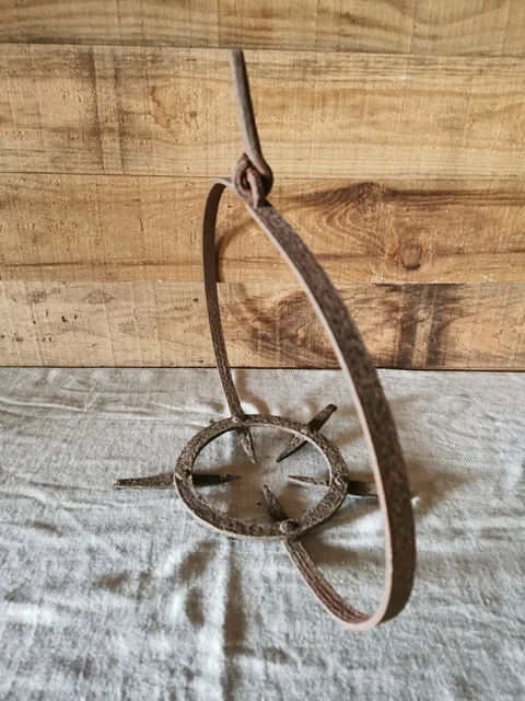Cuivre ancien chaudron de cheminée - Décoration