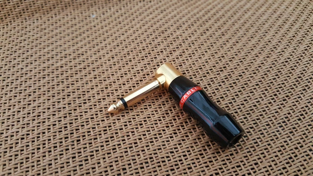 Monster 1/4" Mono Plug Connector Rock Bass Guitar Amplifier Pedal Effects Cable